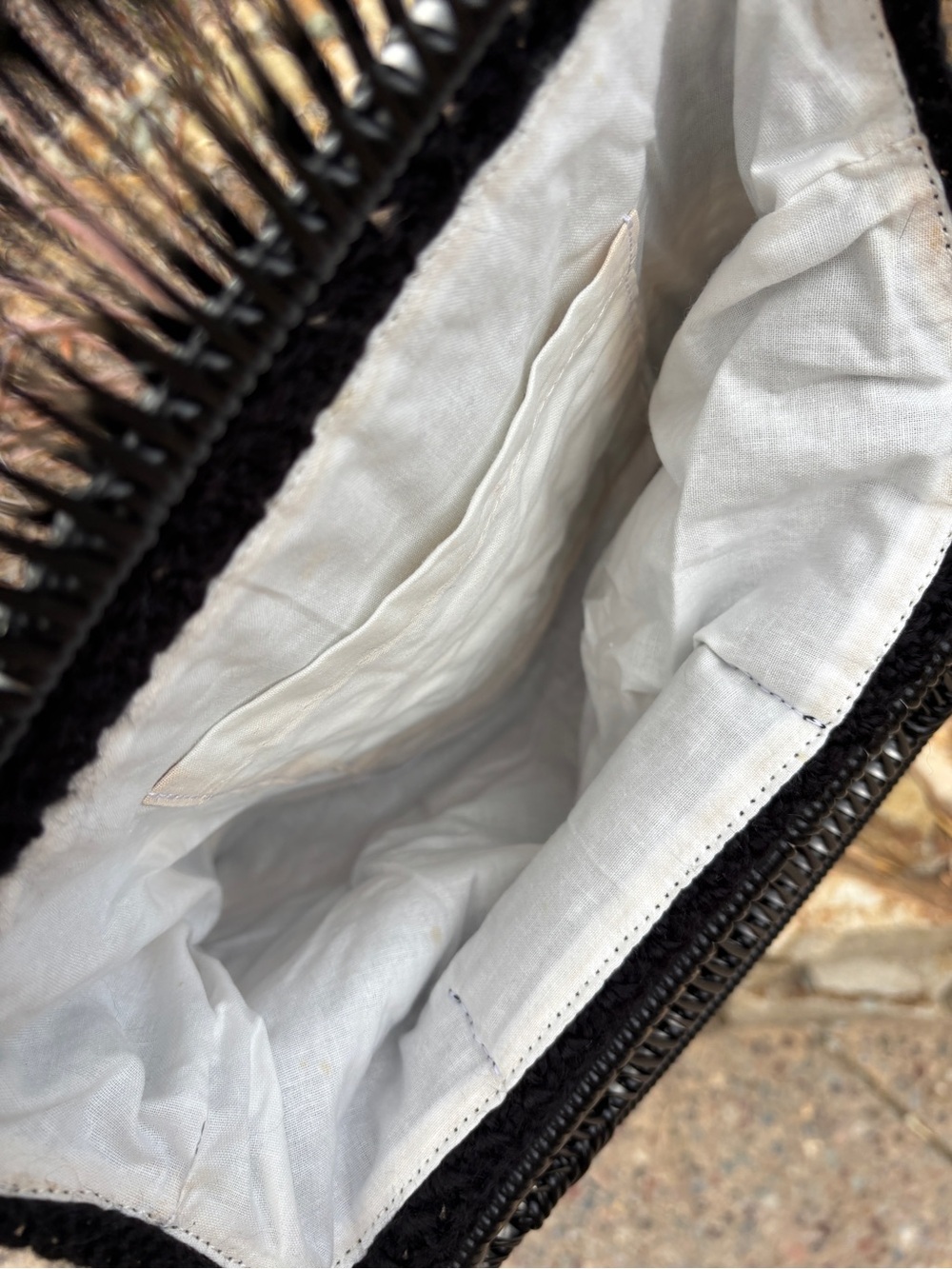 Marni Striped Crochet Tote - Picture 7 of 8